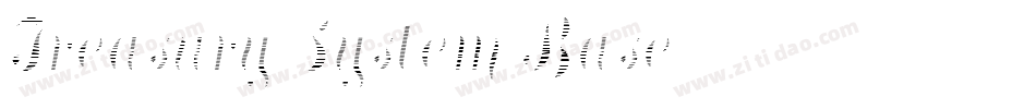 Treasury System Base字体转换